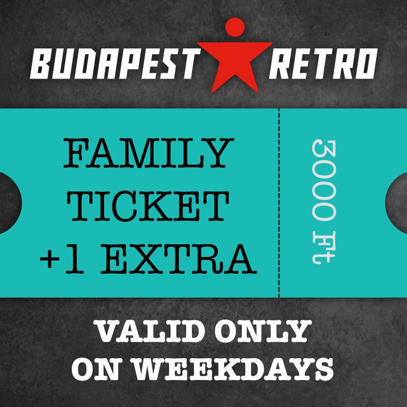  Family ticket + 1 extra