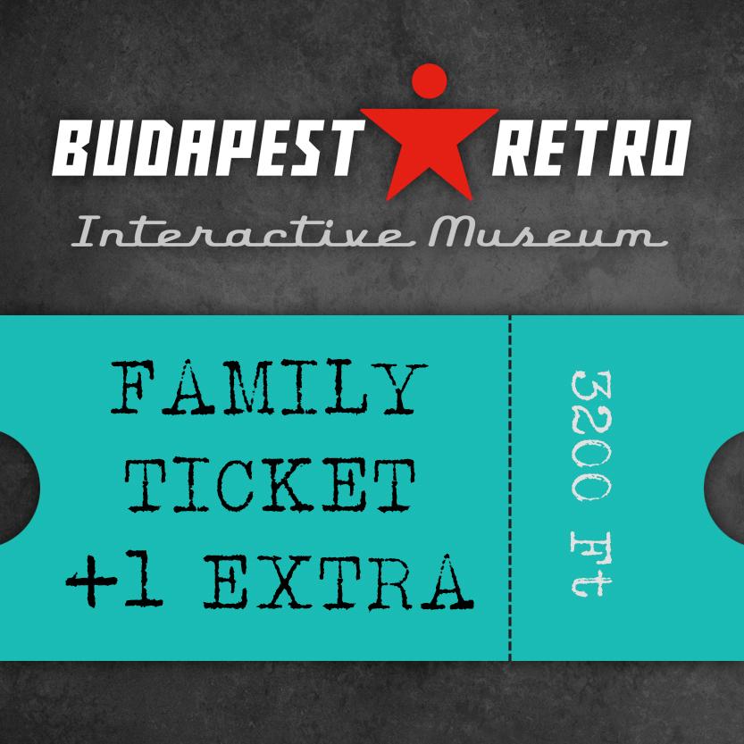  Family ticket + 1 extra 3200Ft