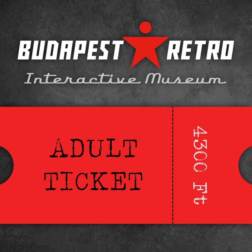 Adult ticket 4300Ft